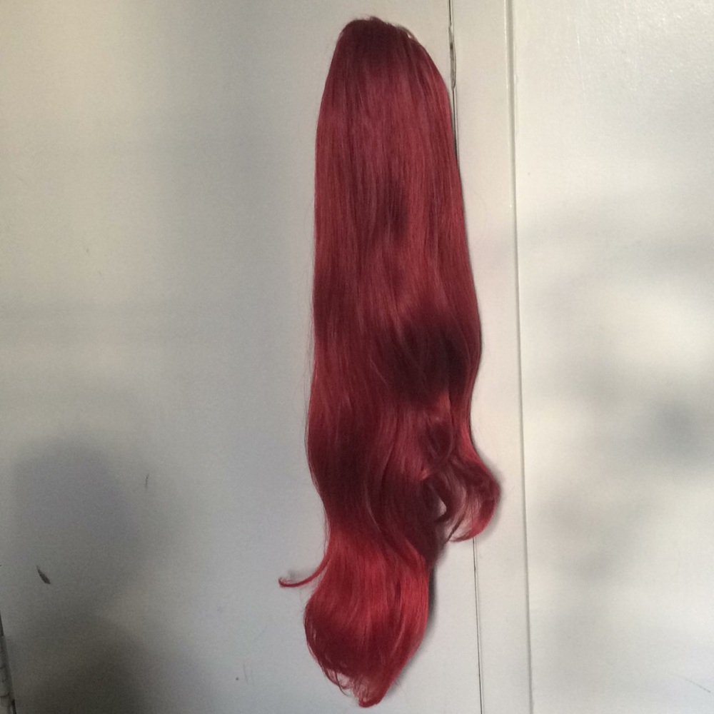 Wavy Red Wig Extension [28” inches]